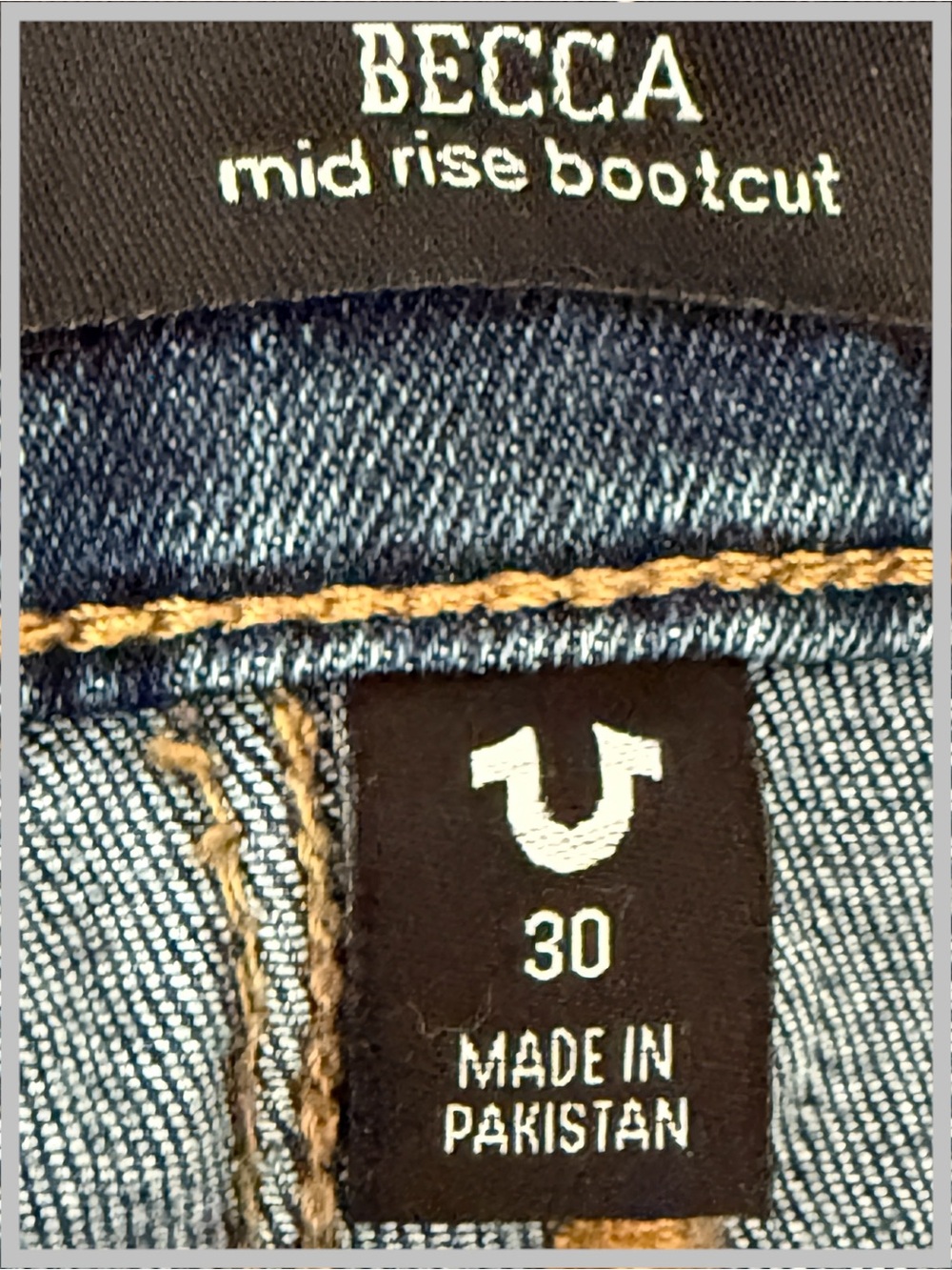 True Religion Becca Mid Rise Bootcut Jean - Picture 7 of 16